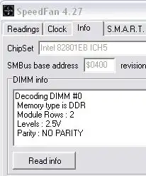 Jendela Info SpeedFan