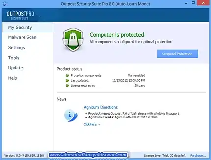 Outpost Security Suite Pro 9 Free 1 Year License Giveaway