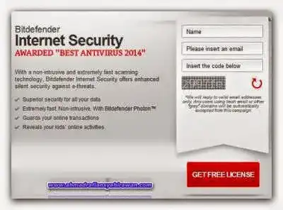 BitDefender Internet Security 2014 Free 3 Month